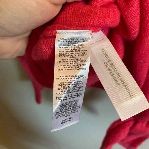 Loft Pink Barbie core wool Sweater - Picture 3 of 10